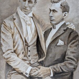 Adoration - Framed Oil on Panel