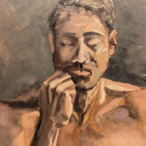 I'm Awake - Unframed Oil on Canvas